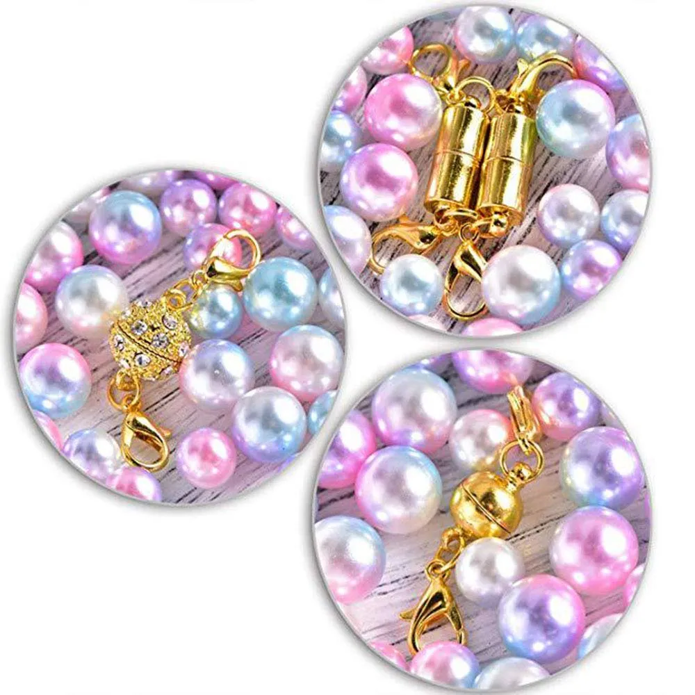 12 Pieces Magnetic Lobster Clasps 3 Styles Magnetic Jewelry Clasps for Necklace Bracelet Anklet Chains Making(Gold and Silver)