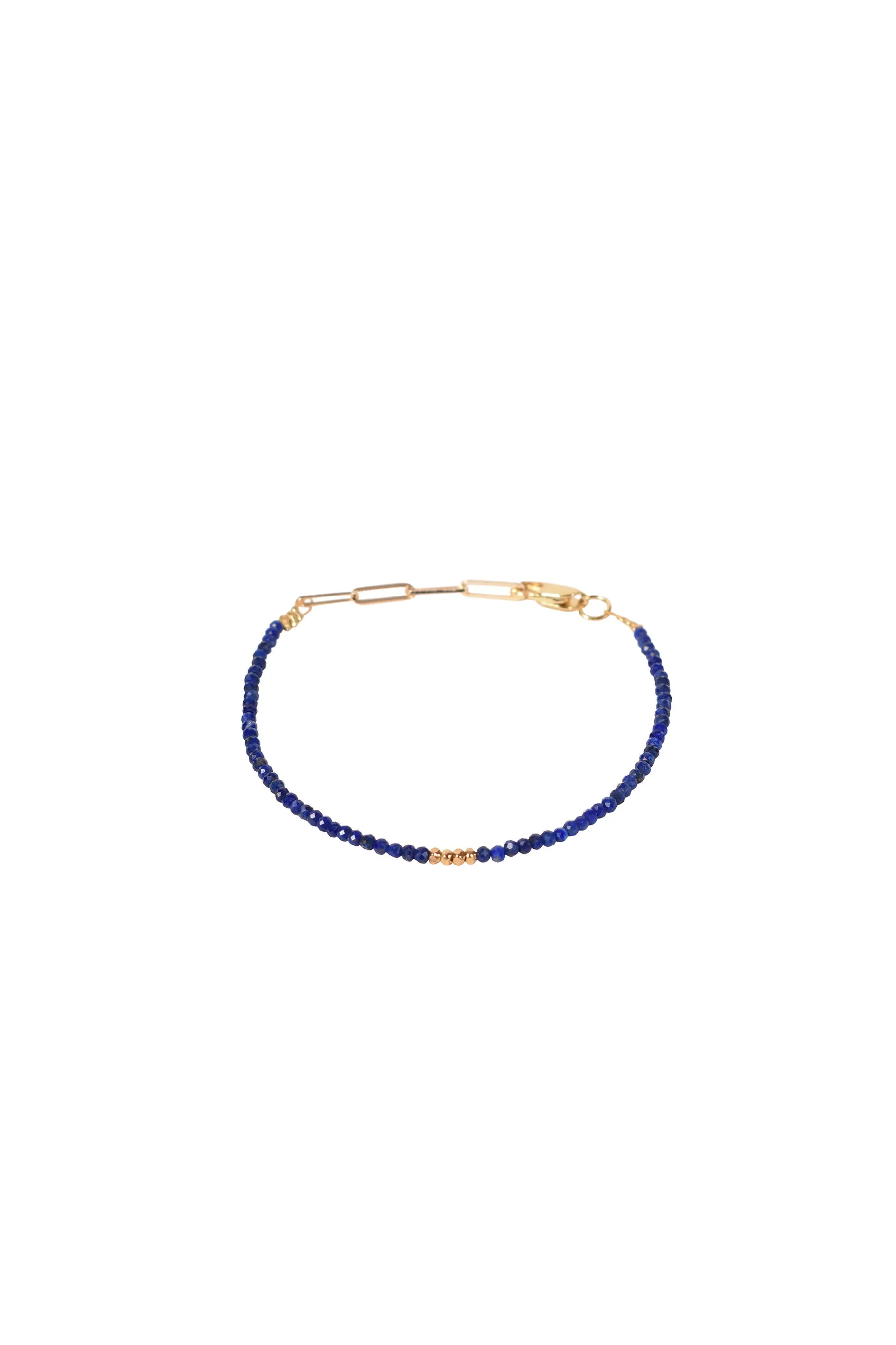 Alouette Design
 Seed Bracelet - Lapis