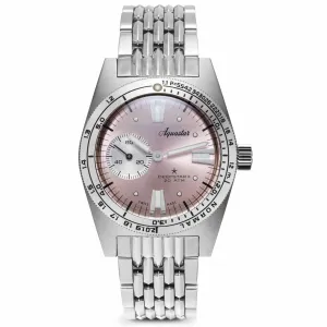 Aquastar Deepstar II Coral Bor Bracelet Wristwatch