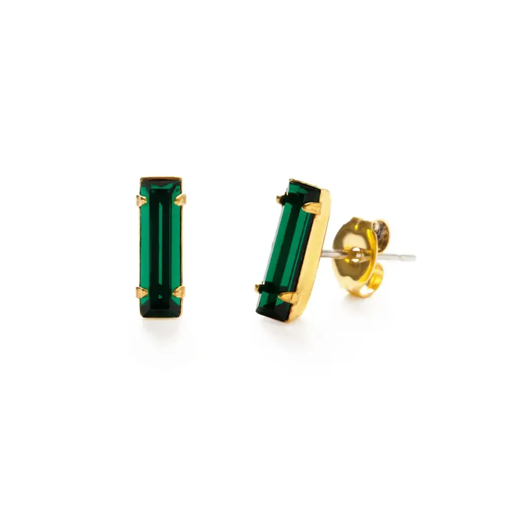 Baguette Stud Earrings