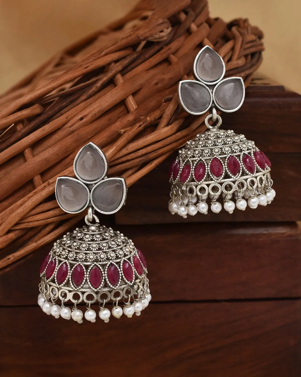 Bhavika Jhumki Earrings