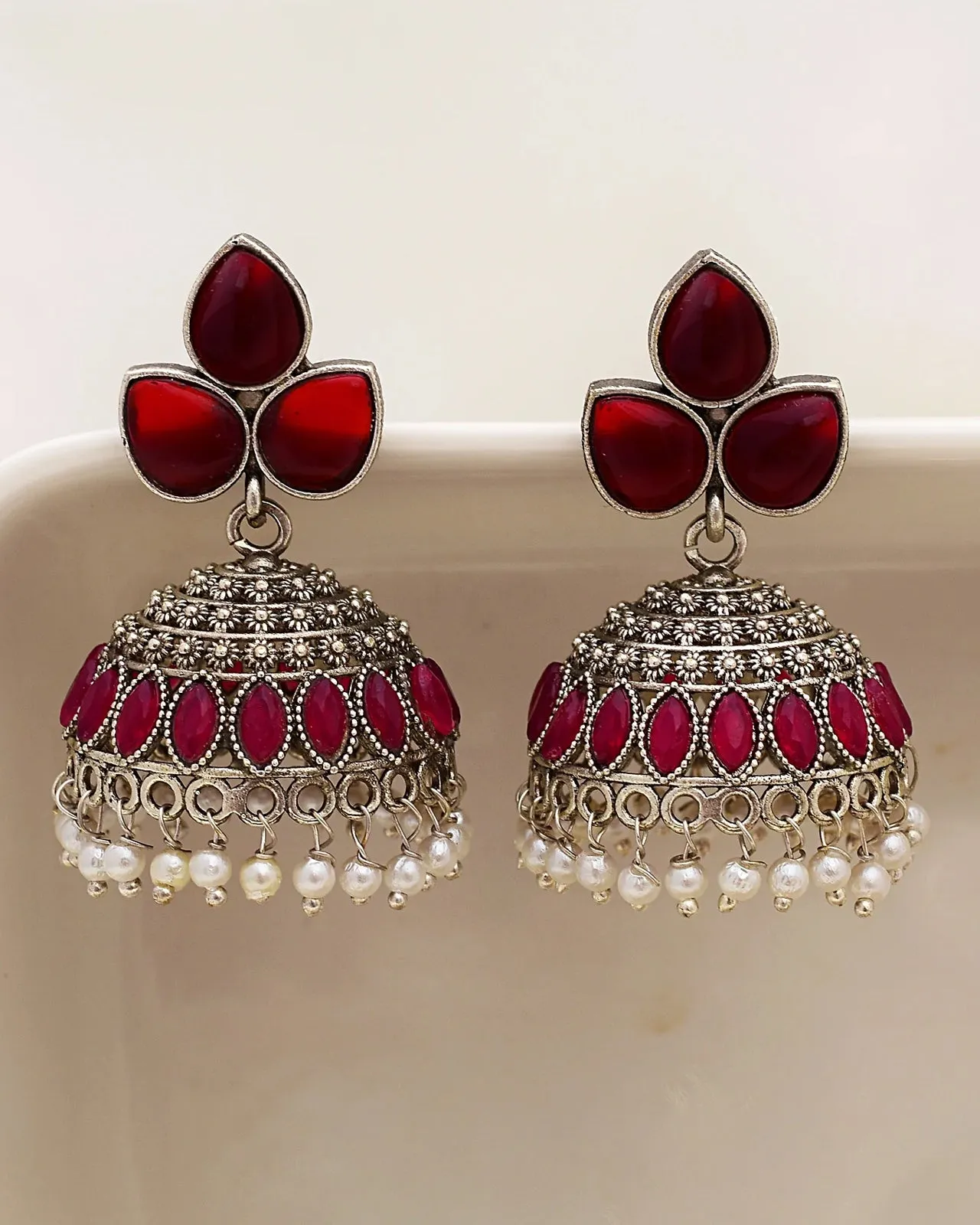 Bhavika Jhumki Earrings