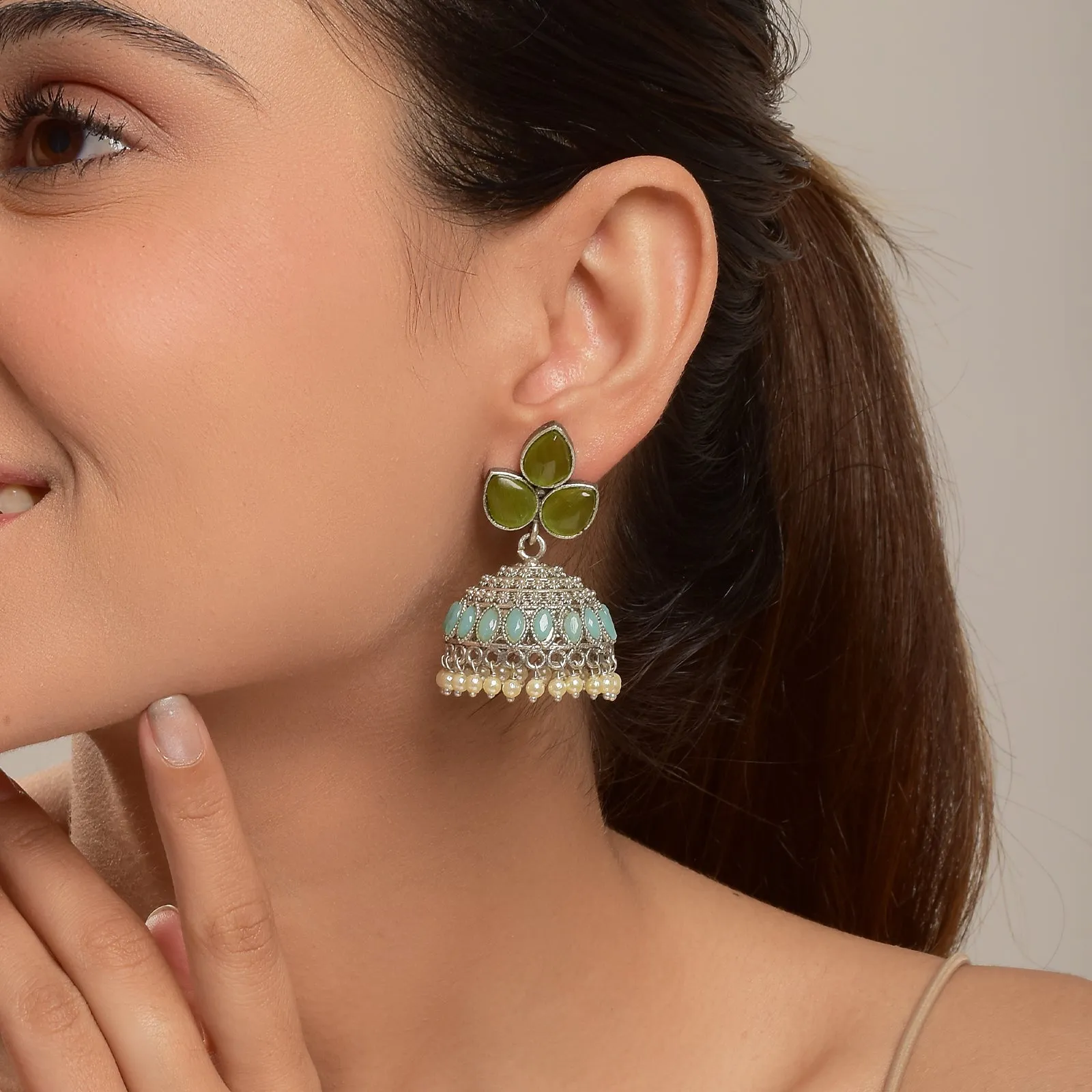 Bhavika Jhumki Earrings