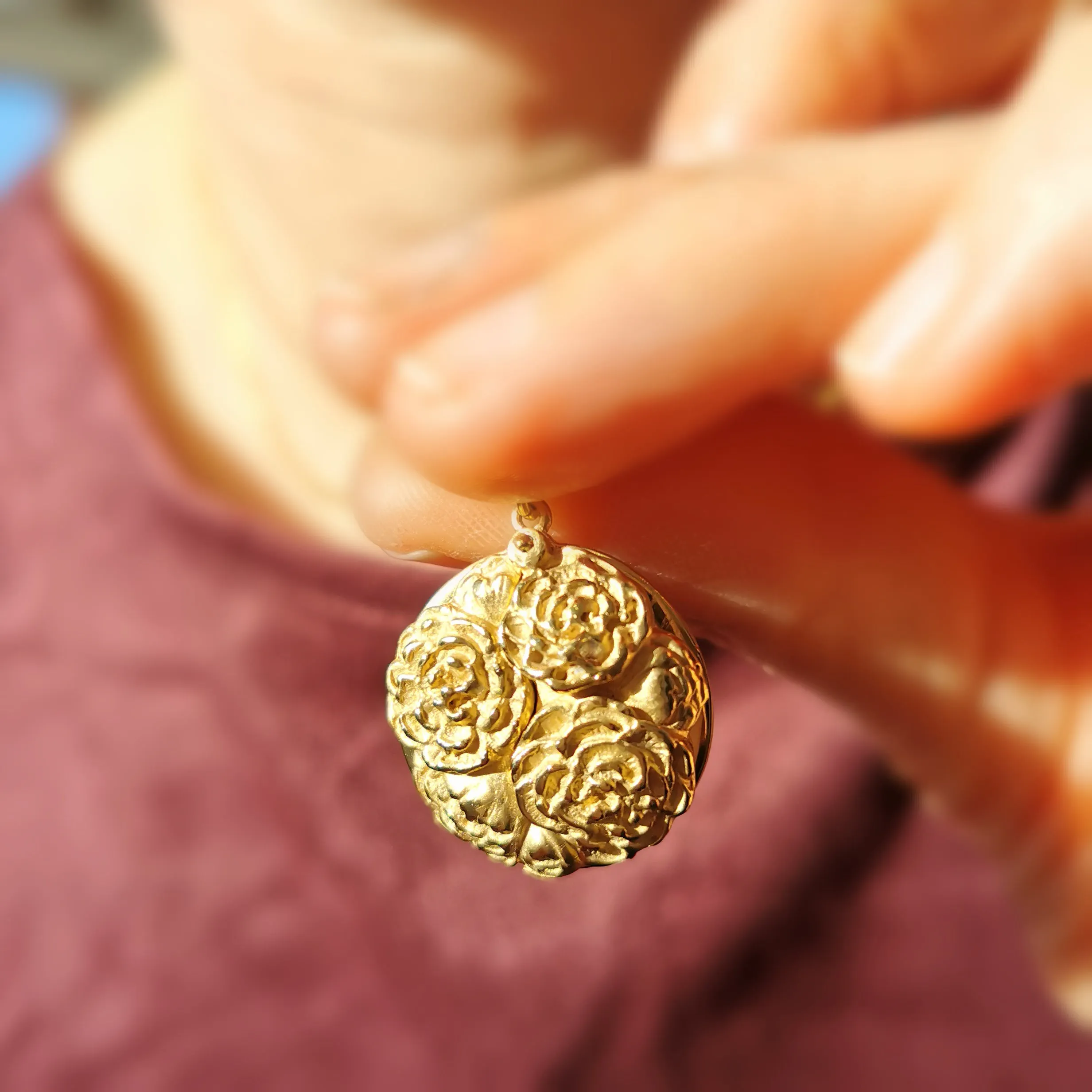 Flower Bouquet Locket