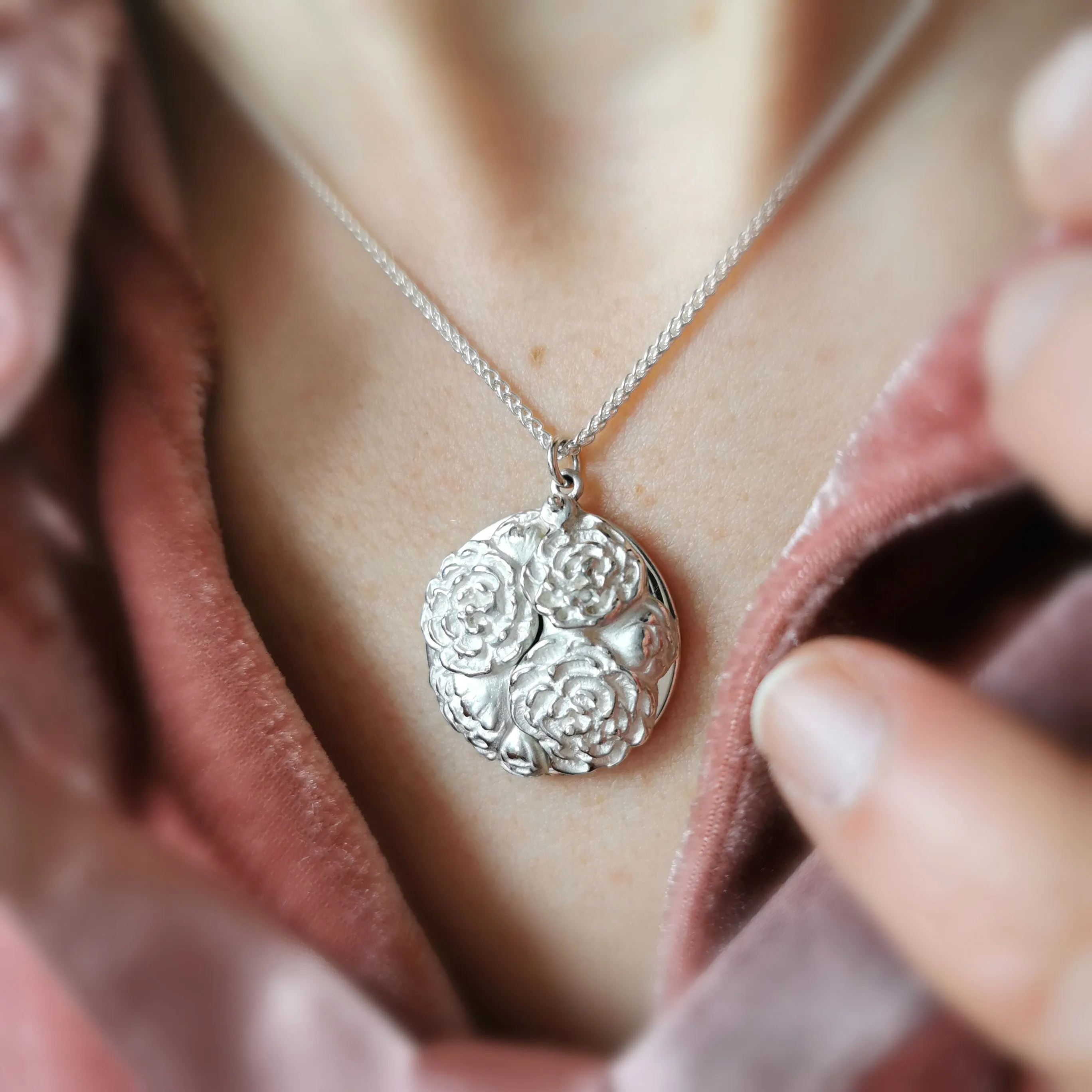 Flower Bouquet Locket