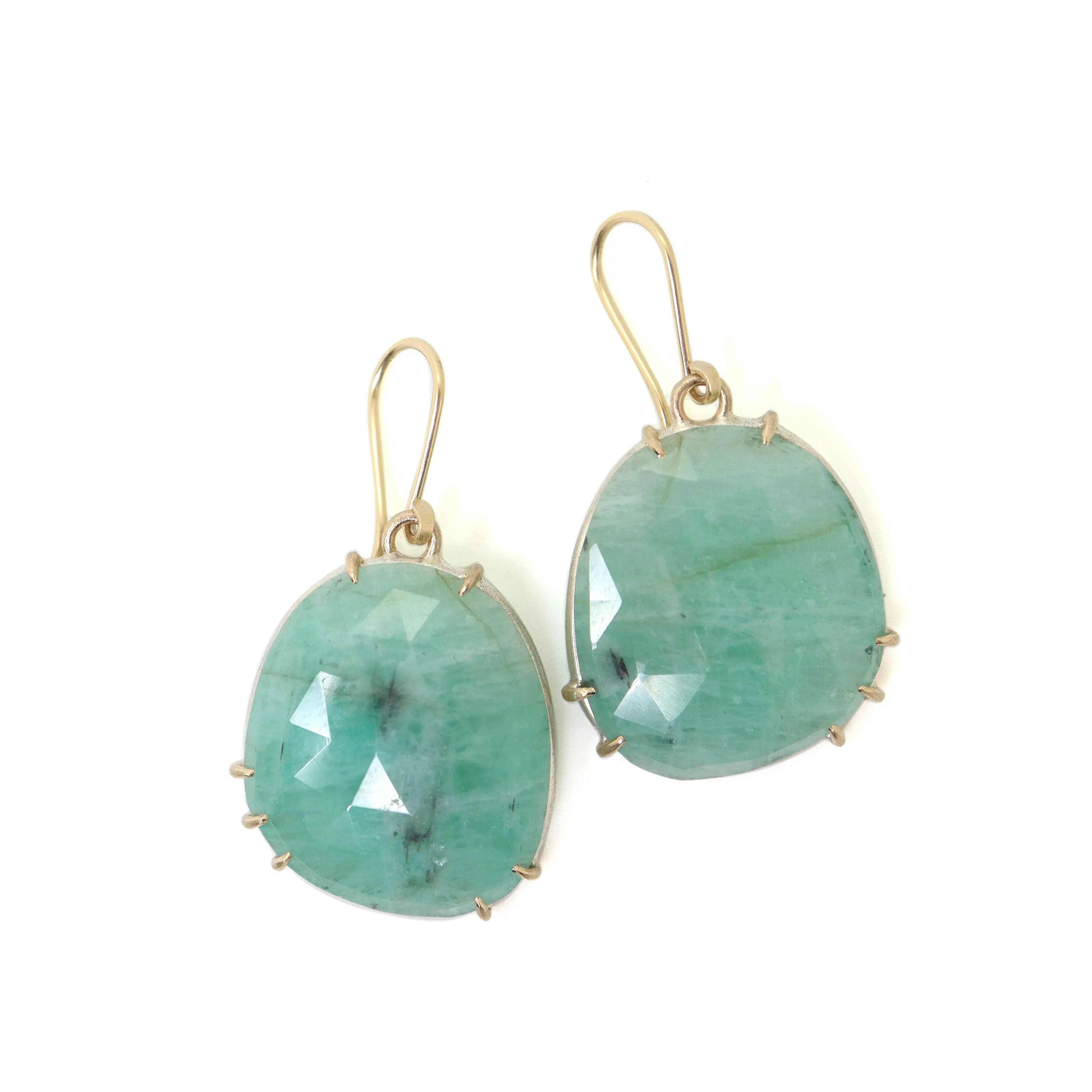 Grand Brume Emerald Vanity Earrings