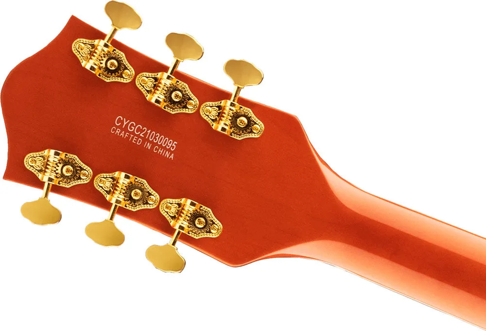 Gretsch Guitars G5422TG Electromatic Classic Hollow Body Double-Cut with Bigsby - Orange Stain