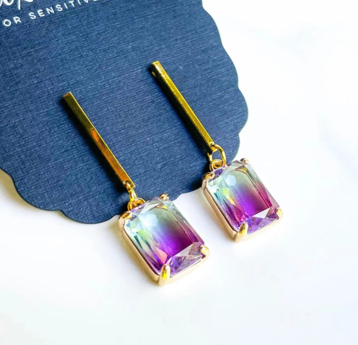 Harmonize in Amethyst Sky - Dixie Bliss - Dangle Earring