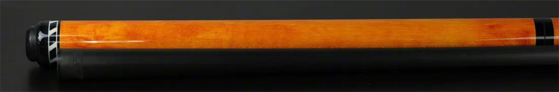 Jacoby BlaCkOut Orange No Wrap Break/Jump Cue - JACBKOUTOR