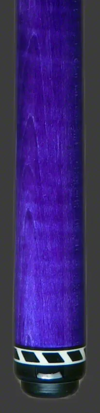 Jacoby BlaCkOut Purple No Wrap Break/Jump Cue - JACBKOUTPUR