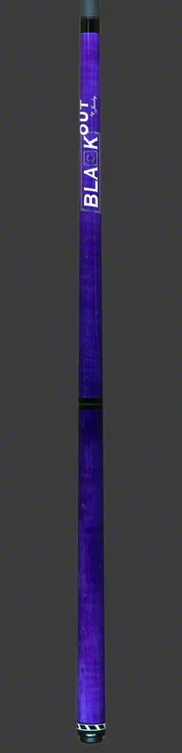 Jacoby BlaCkOut Purple No Wrap Break/Jump Cue - JACBKOUTPUR