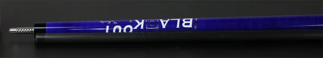 Jacoby BlaCkOut Purple No Wrap Break/Jump Cue - JACBKOUTPUR