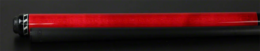 Jacoby BlaCkOut Red No Wrap Break/Jump Cue - JACBKOUTRD