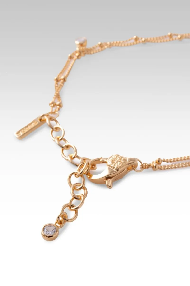 Layers of Perseverance Bracelet™ in White Zircon