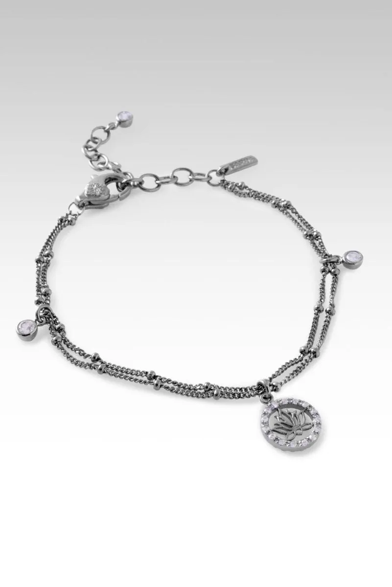Layers of Perseverance Bracelet™ in White Zircon