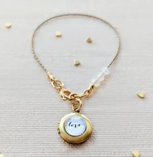 Love Locket Bracelet