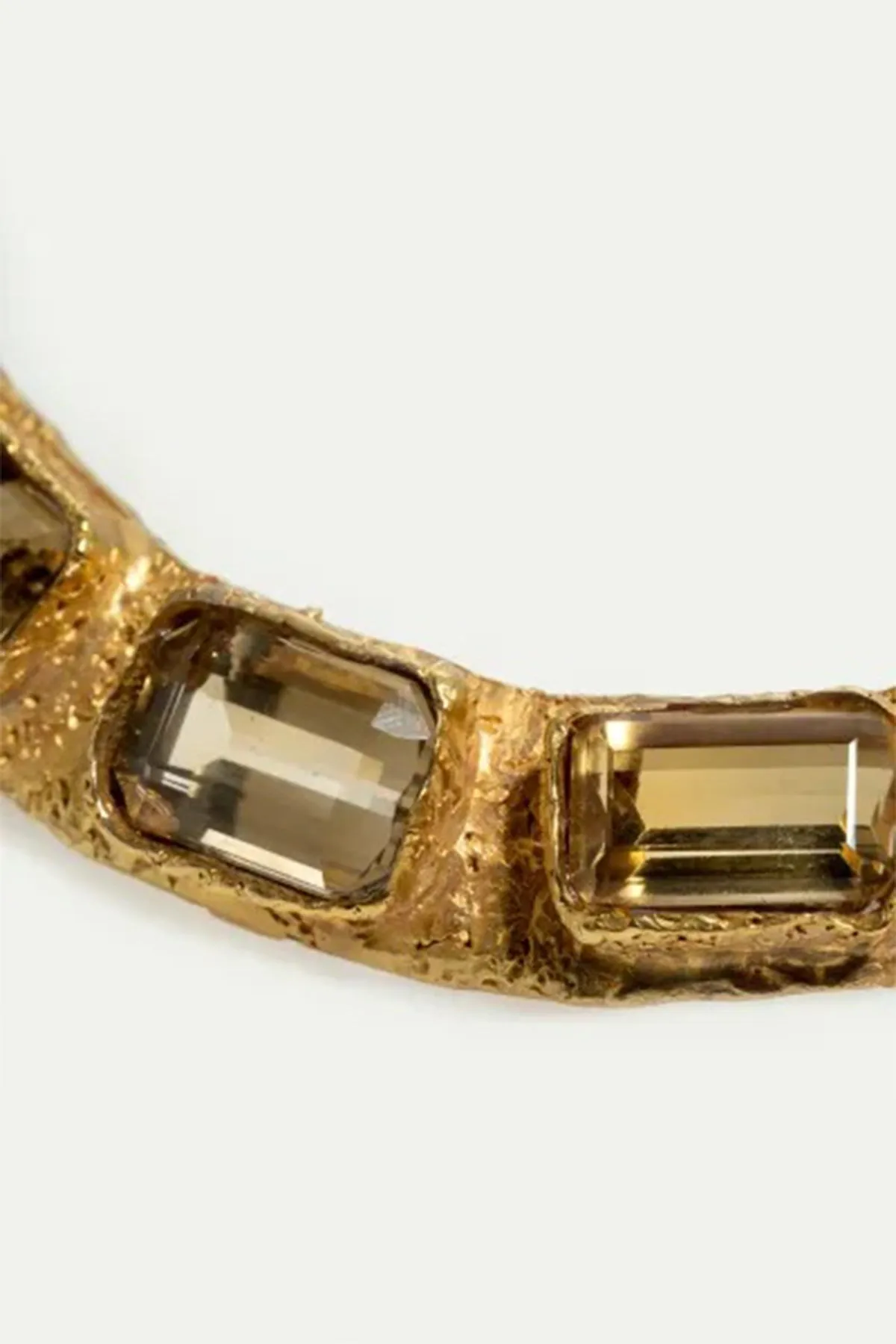 MARIE-ALEXANDRINE YVERNAULT | TORQUE CITRINE CLEEIA NECKLACE 12CM