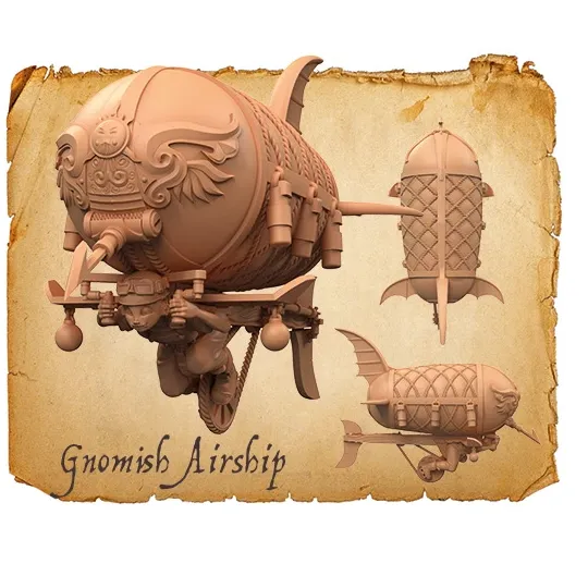 Moonstone Gnomish Airship - Box