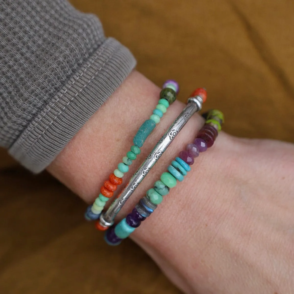 Moss Opal Bracelet