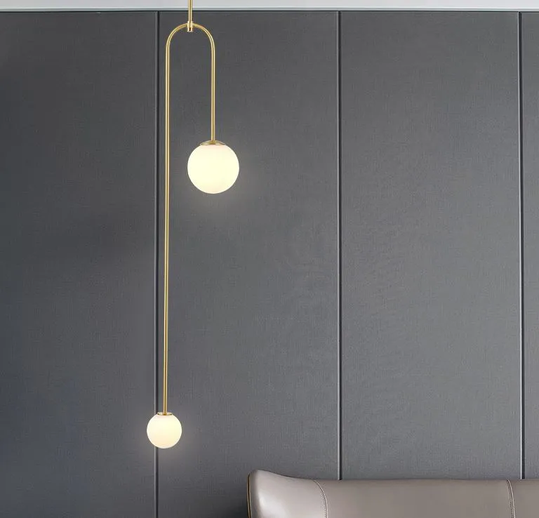 Radley U-shaped Suspension Balls Pendant Lamp