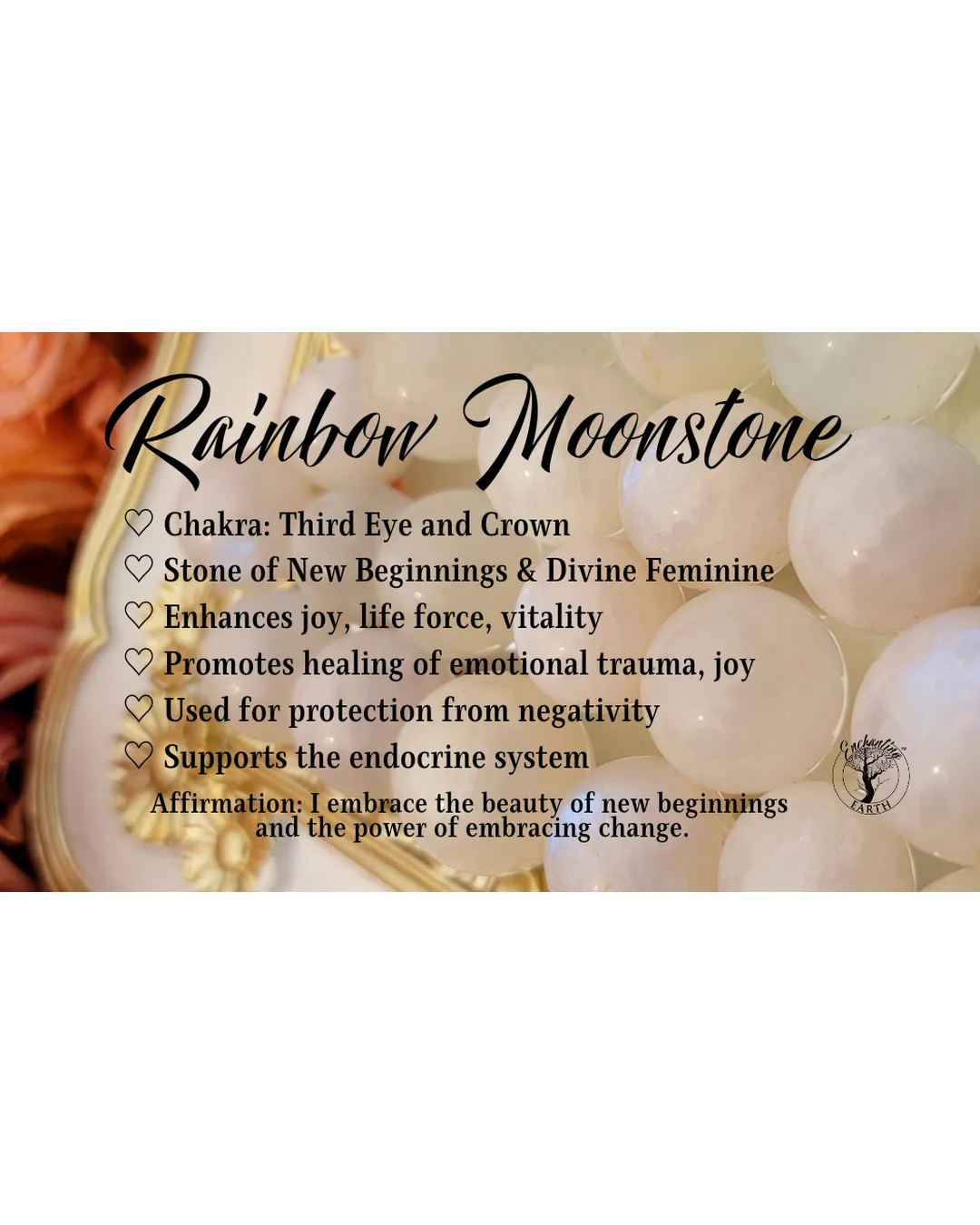 Rainbow Moonstone Bracelet for Intuition and New Beginnings