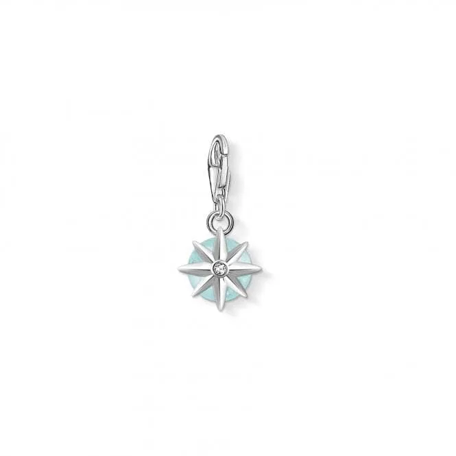Thomas Sabo Milky Aquamarine March Birthstone Charm 1791-694-31