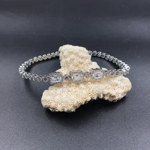 Zircon/AD Bracelet 5035-05